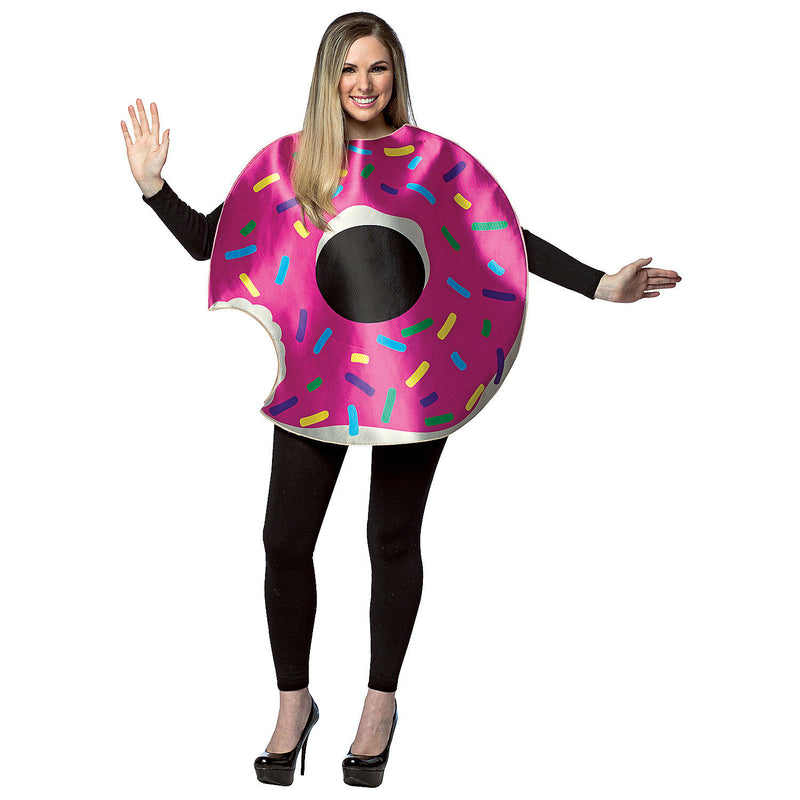 Strawberry Doughnut With Bit Ad Costume