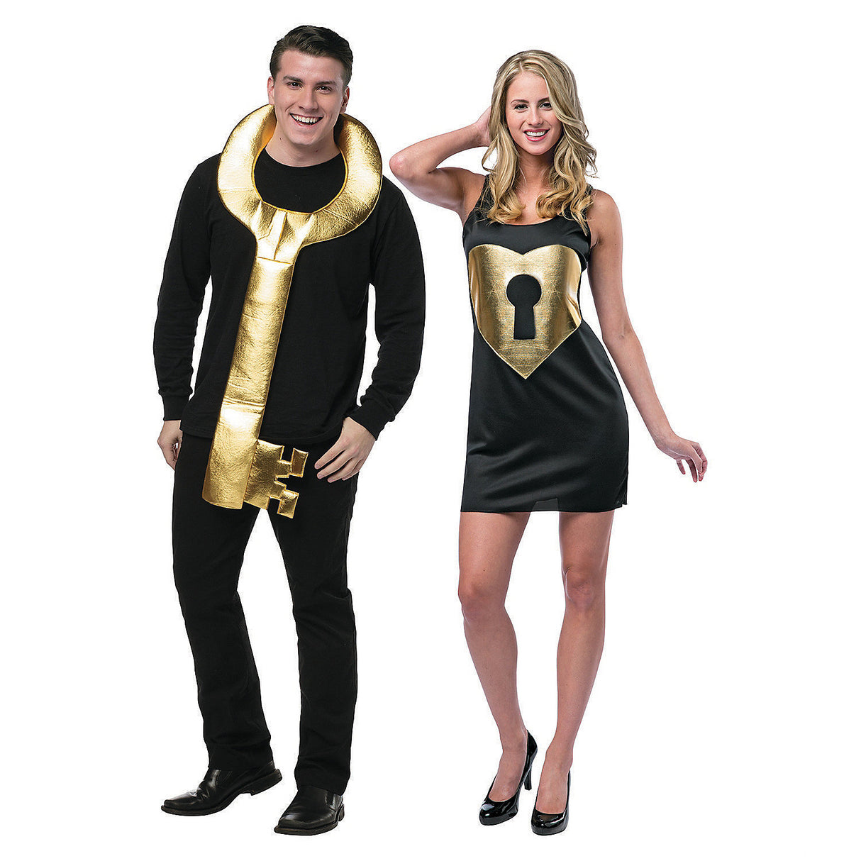 Adult Key To My Heart Costume for Couples Halloween Parties and Romantic Events