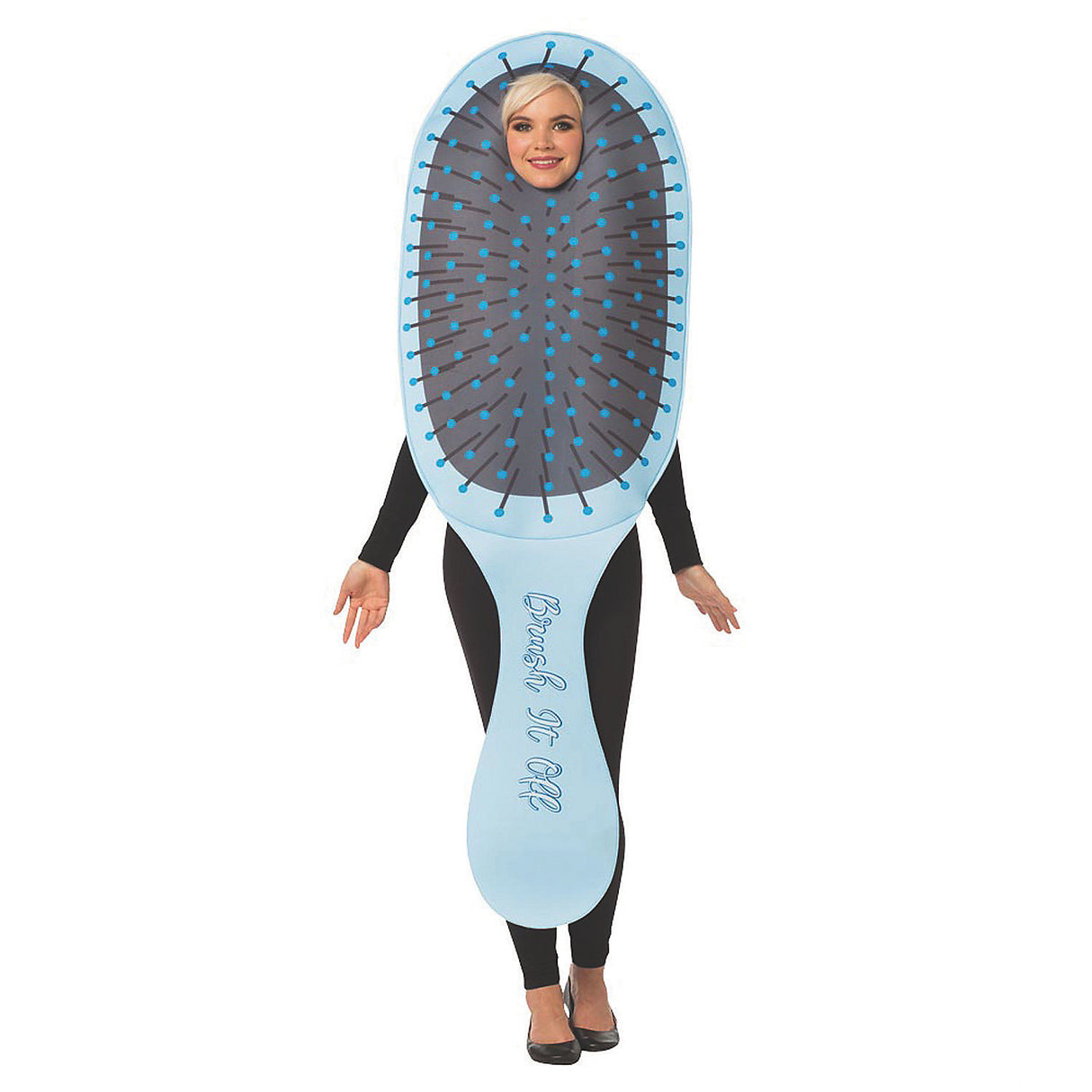 Funny BRUSH Adult Costume for Halloween Parties and Themed Celebrations