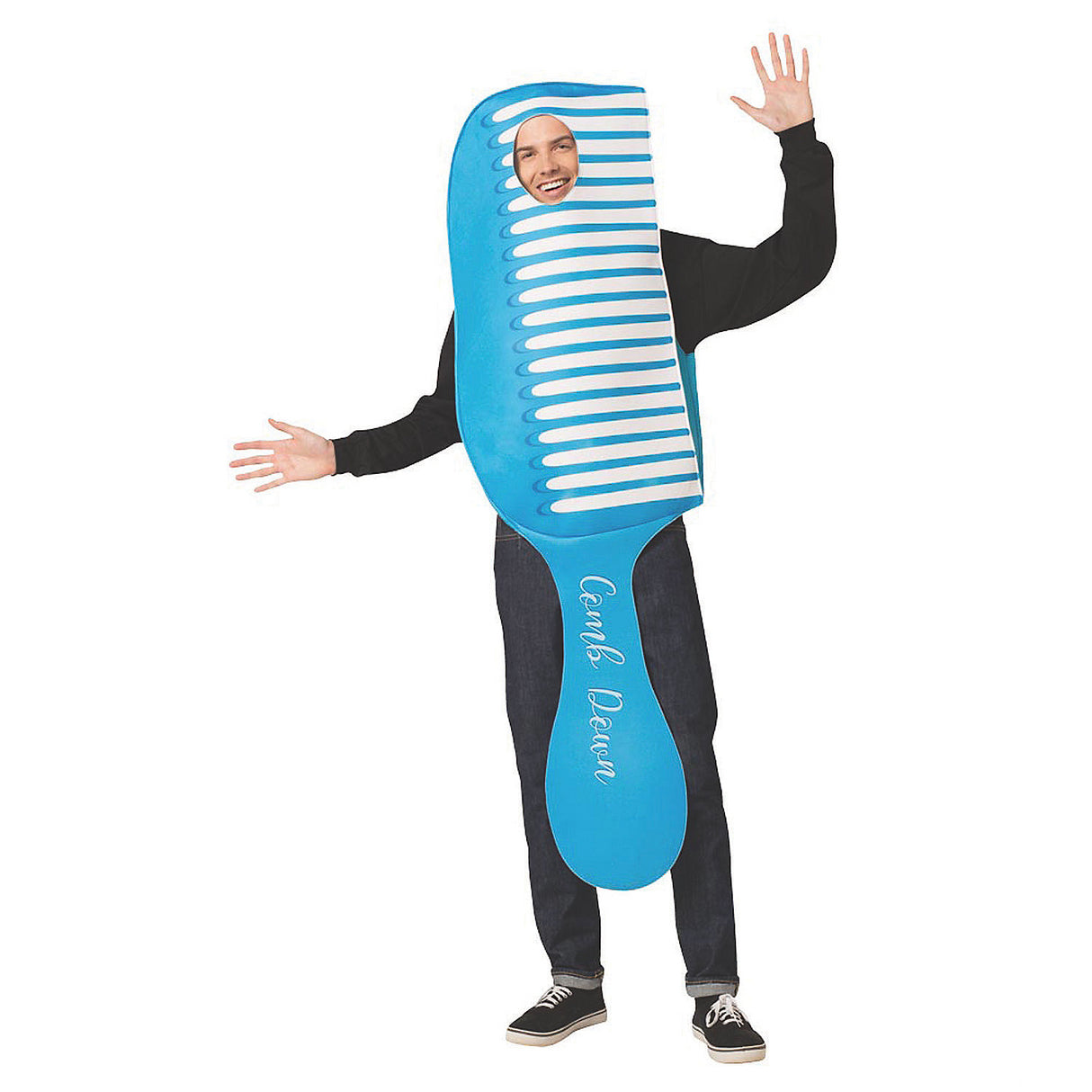 Funny Comb Adult Costume for Couples Halloween Parties and Creative Dressing Up
