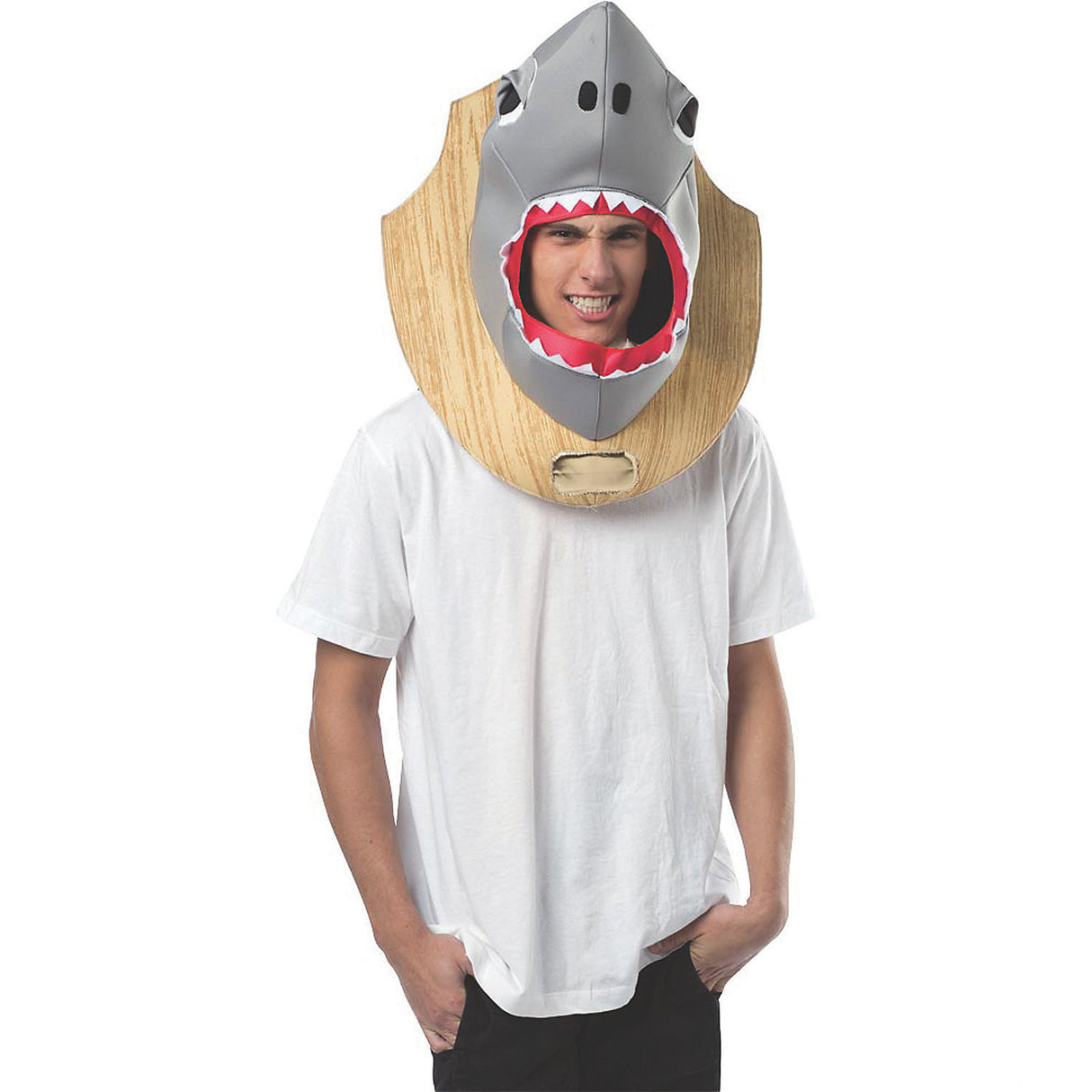 Unique Trophy Shark Headpiece for Halloween Costume Parties and Themed Events