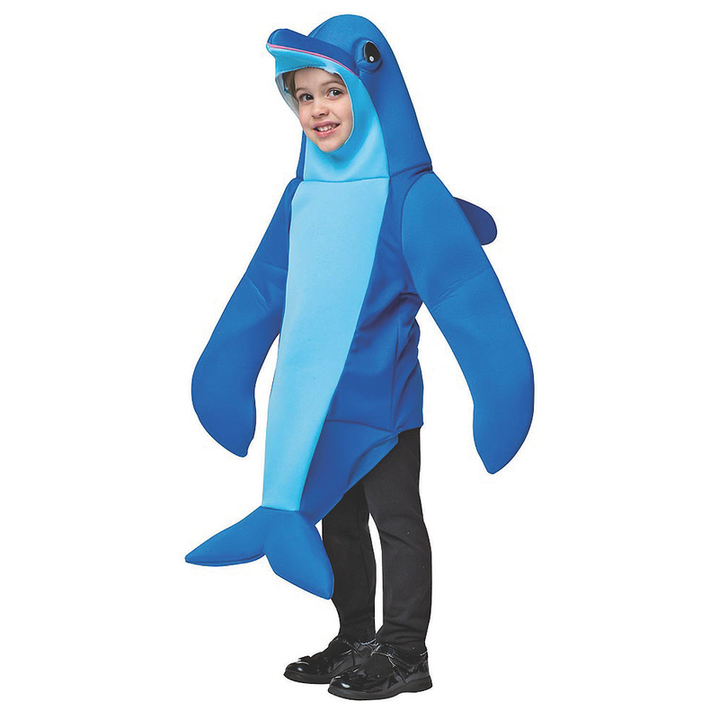 Adorable Dolphin Toddler Costume for Halloween Parties and Animal Themed Events