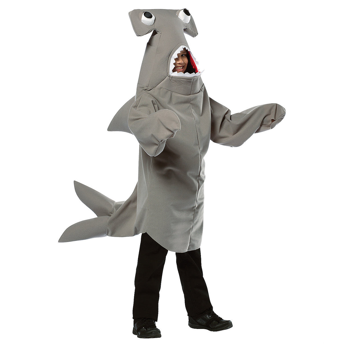 Hammerhead Shark Child Costume for Halloween School Events and Themed Parties