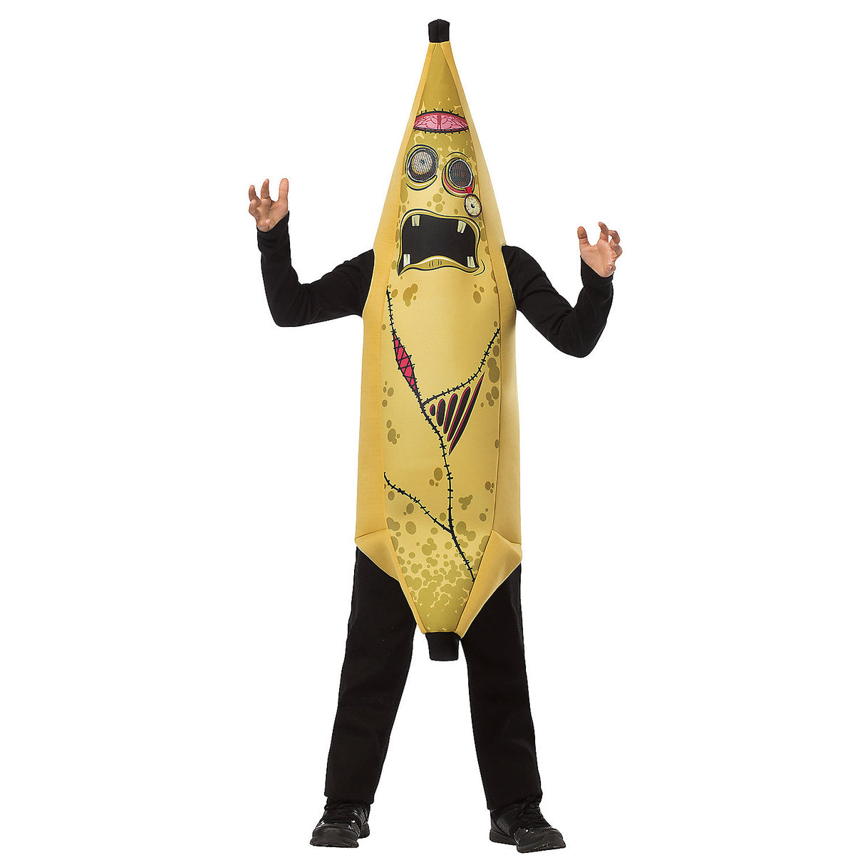 Zombie Banana Costume for Kids Halloween Fun Parties and Playful Costume Events