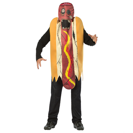 ZOMBIE HOT DOG COSTUME