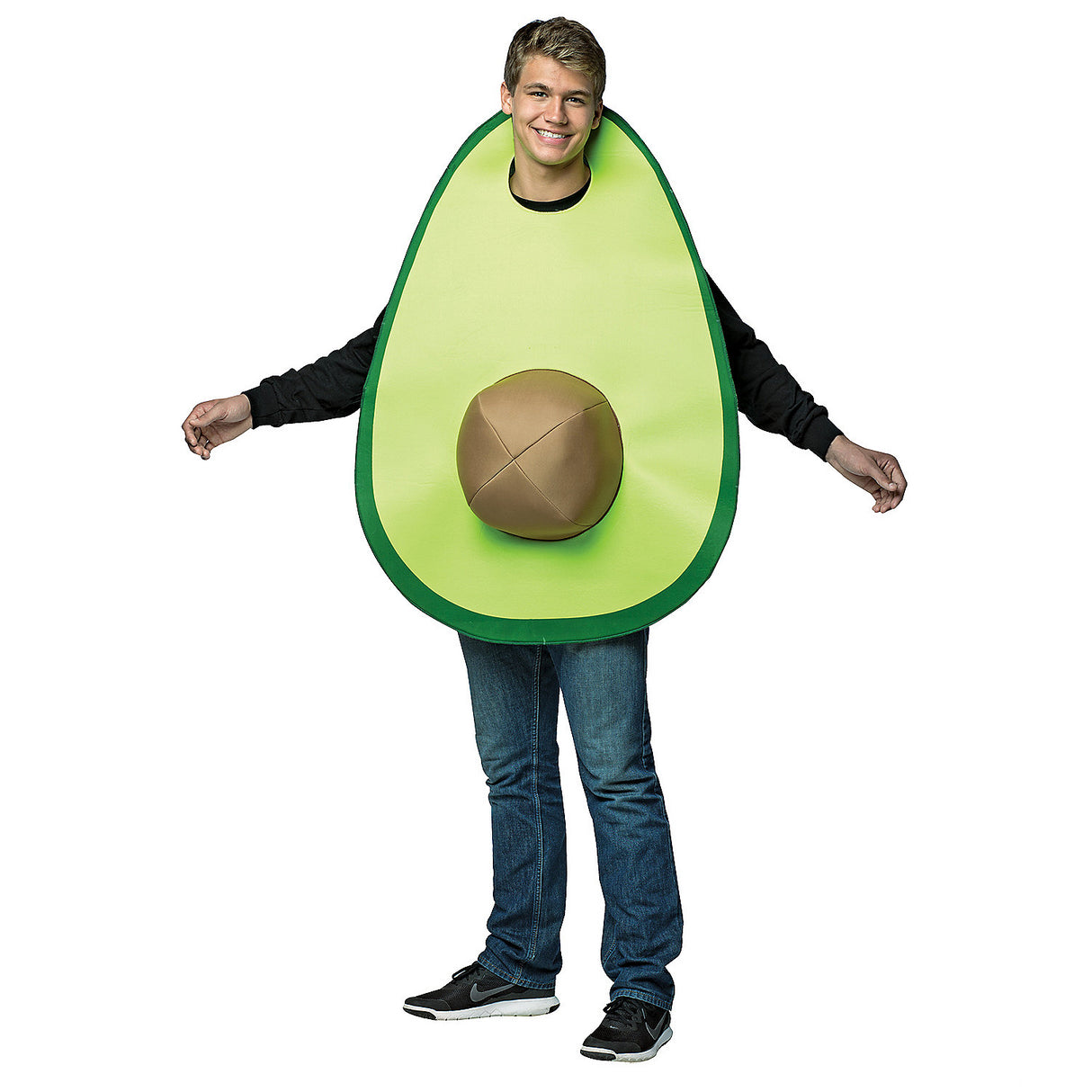 Avocado Adult Costume for Fun Party Events and Creative Dress Up Occasions