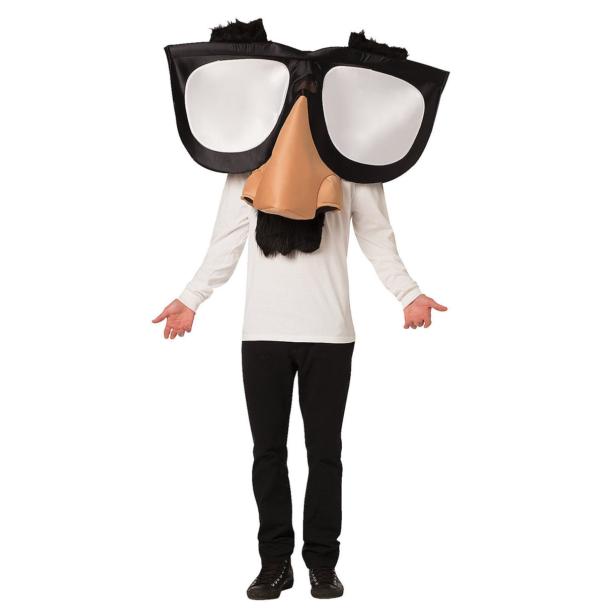 Humorous Funny Nose Glasses Adult Costume for Halloween Parties Costume Events and Themed Celebrations