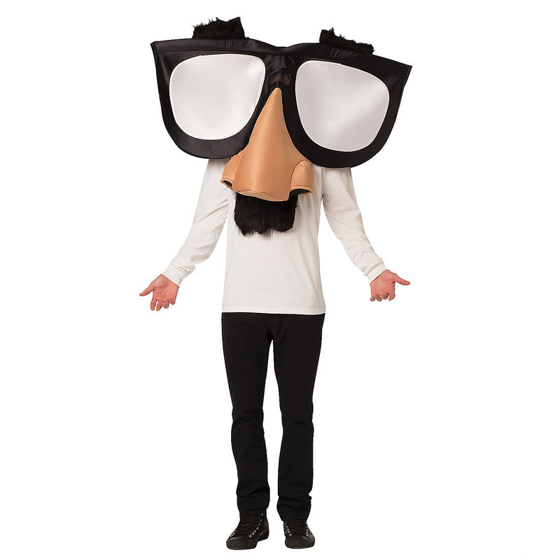 Funny Nose Glasses Adult Costume