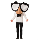Funny Nose Glasses Adult Costume