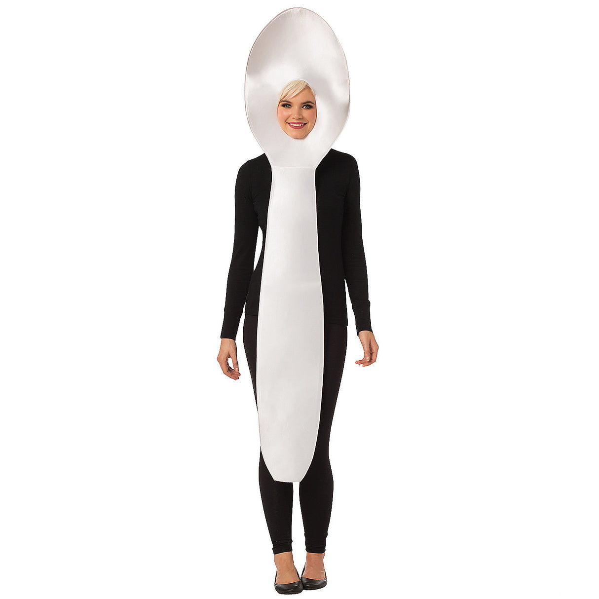 Spoon White Costume for Halloween Fun and Playful Parties