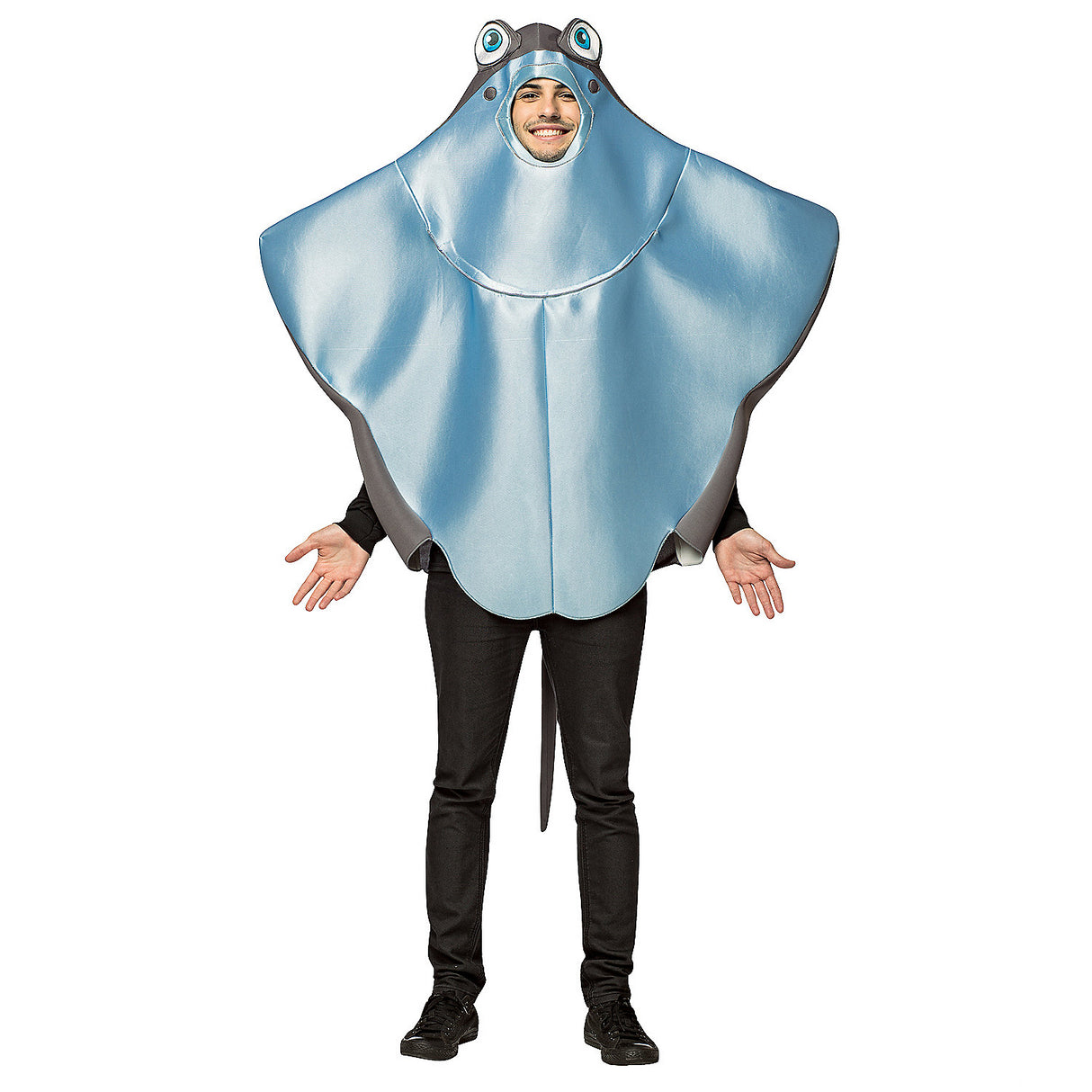 Delightful Stingray Adult Costume for Halloween Parties Beach Events and Fun Costumed Gatherings