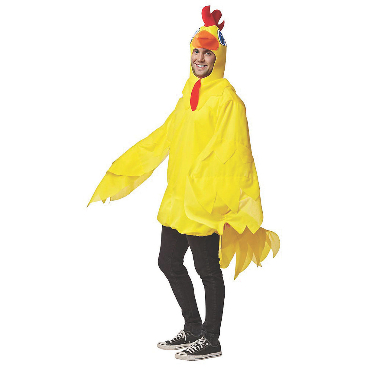 Economical Yellow Chicken Costume for Halloween Parties Comedy Events and Fun Costumed Celebrations