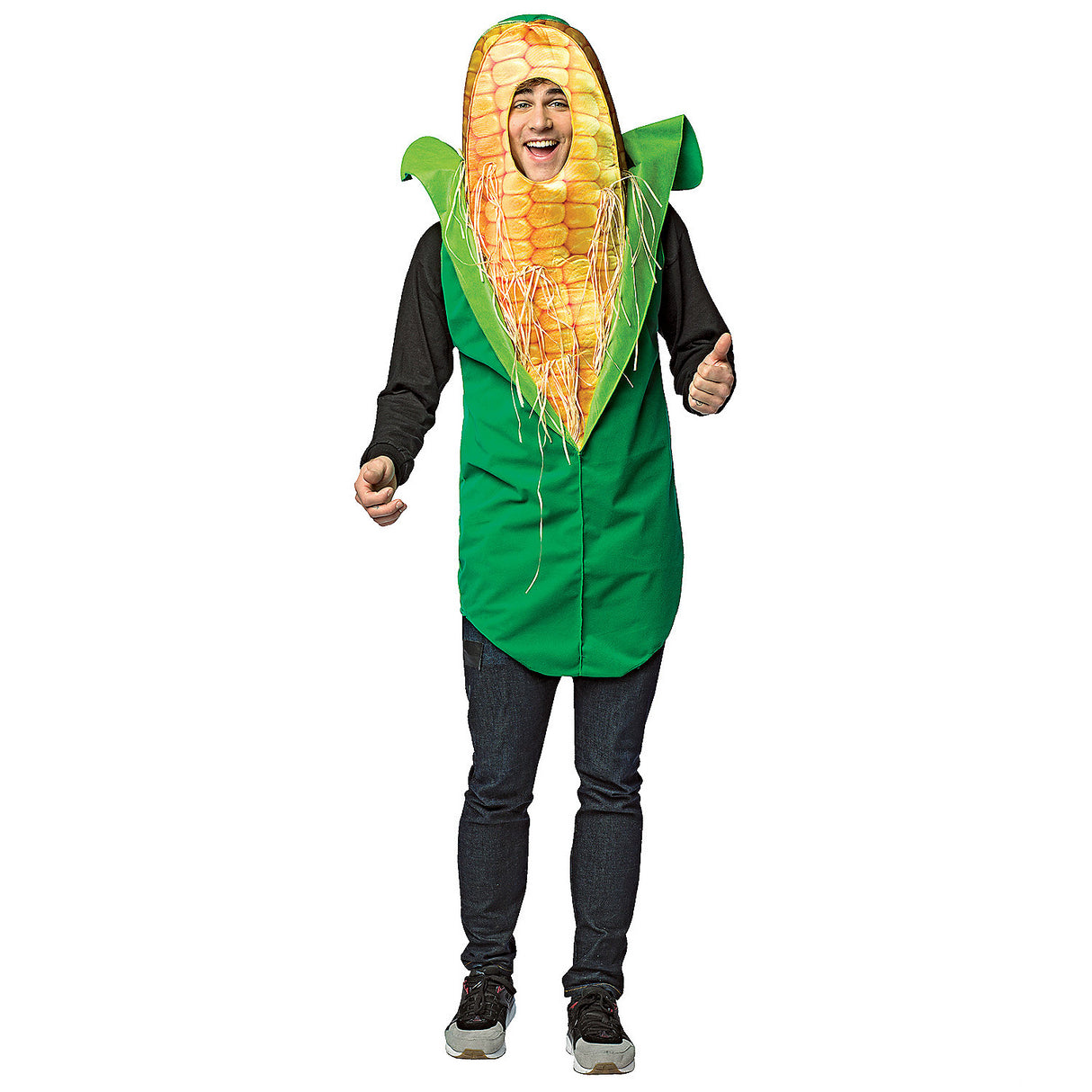 Funny Adult Corn On The Cob Costume for Halloween Parties Fun Events and Themed Celebrations