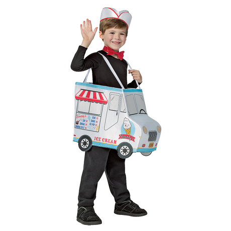 Swirlys Ice Cream Truck Child 4-6 Costume
