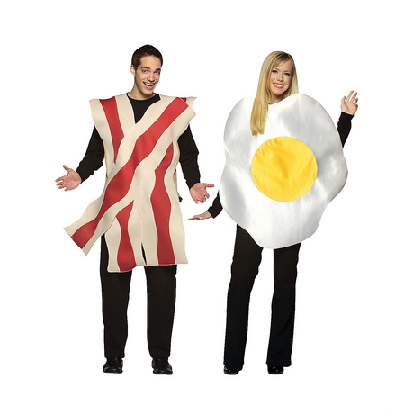 Bacon Egg Couples Costume