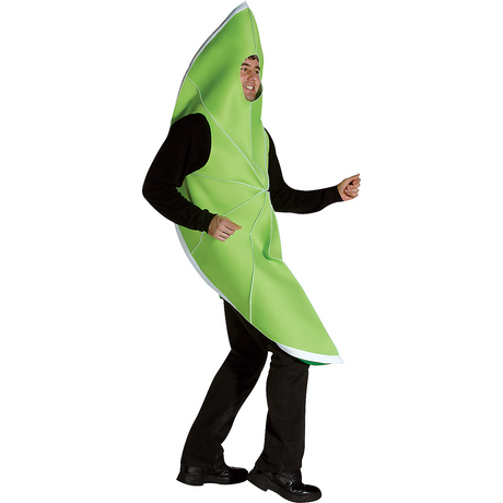 RADYAN Adult Lime Costume - Fun Tunic for Cinco de Mayo Celebrations product image showing the product clearly