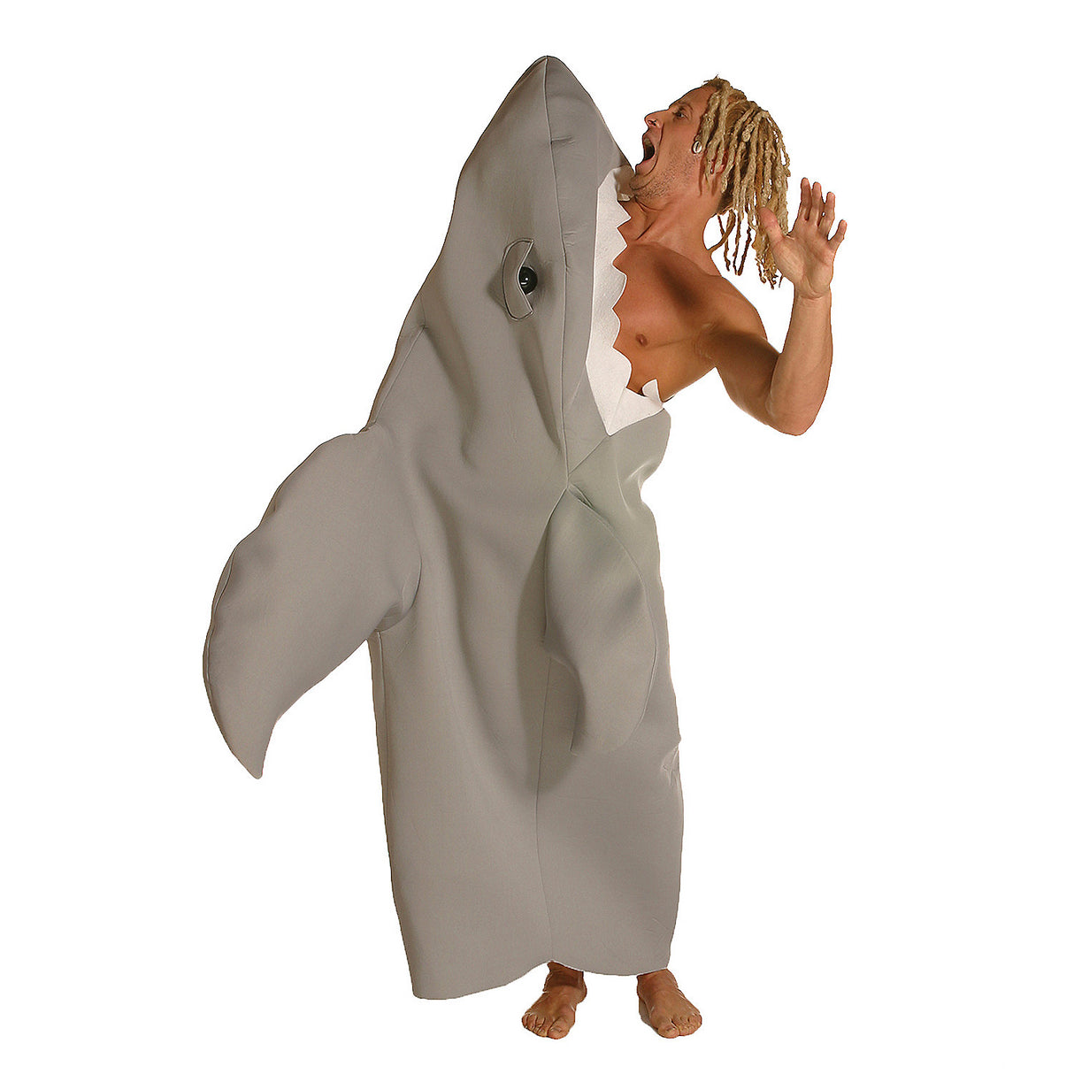 Fabulous Shark Attack Adult Costume for Halloween Parties and Theme Events
