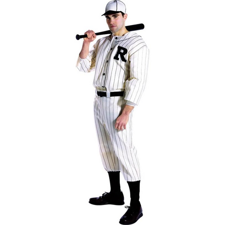 Men's Old Time Baseball Player Costume