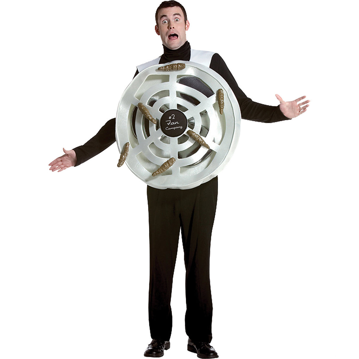 Funny When S#it Hits The Fan Adult Costume for Humorous Parties and Events