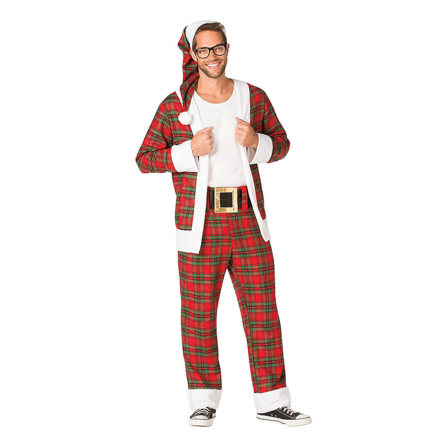 Hipster Mr. Claus Costume