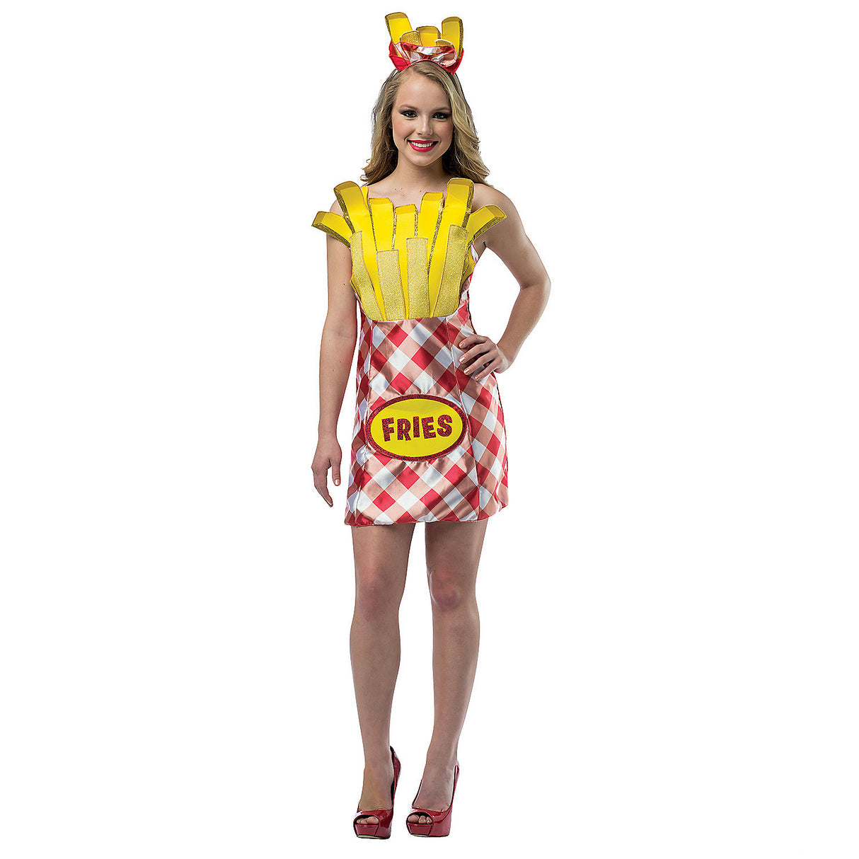 Funny French Fry Foodie Dress for Halloween Parties Food Theme Events and Group Costumes