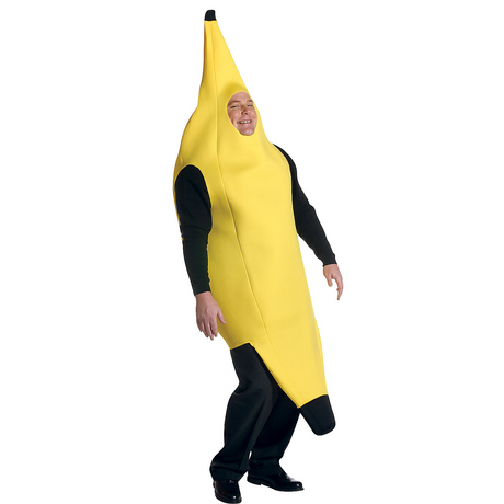 RADYAN Deluxe Banana Costume - Fun Tunic Outfit for Halloween Parties product image showing the product clearly