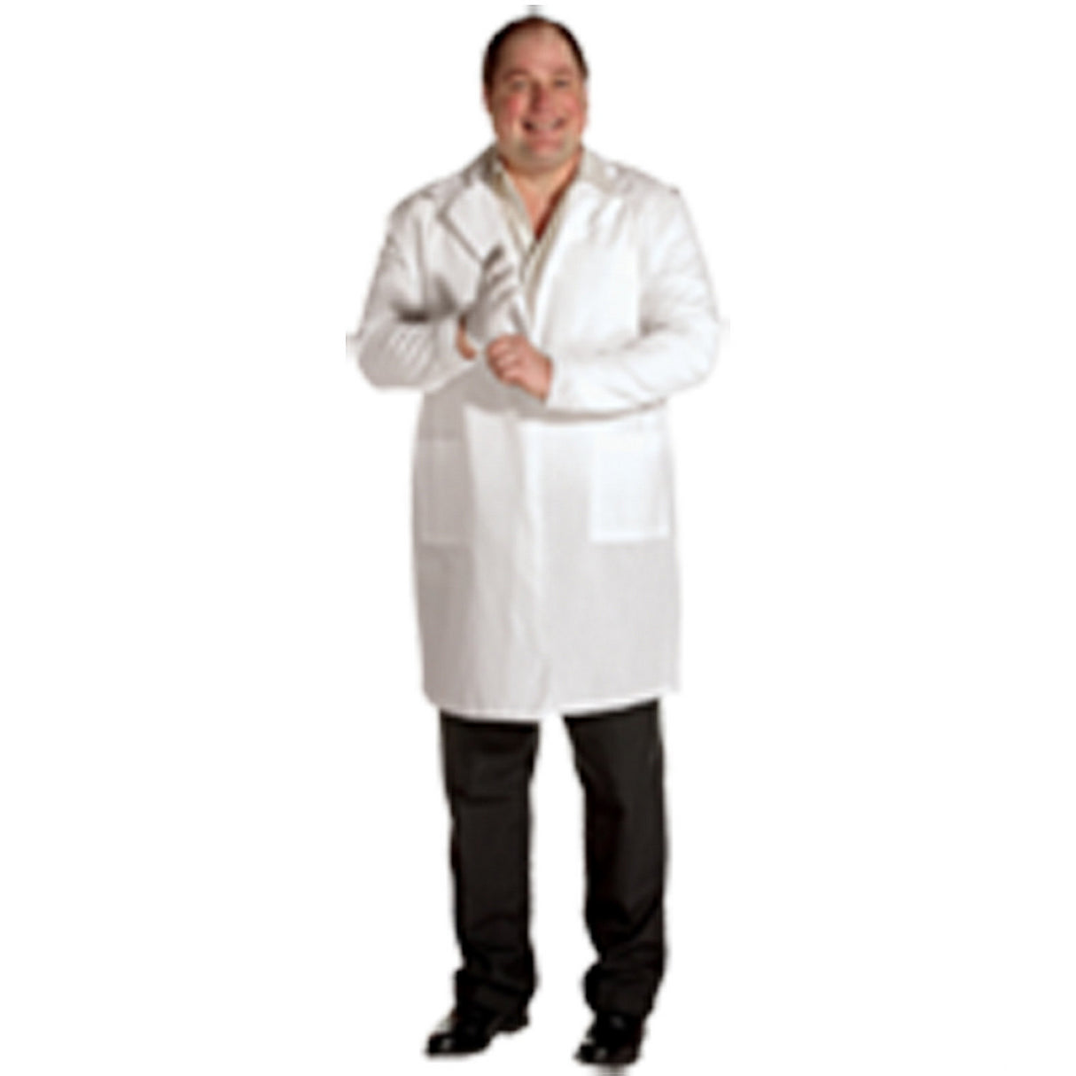 Plus Size Lab Coat for Halloween Parties and Science Themed Events