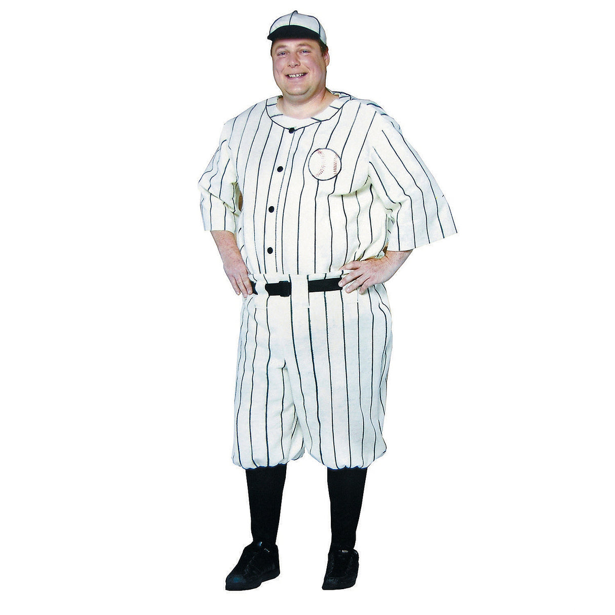 Men's Baseball Player Costume for Halloween Events and Themed Parties