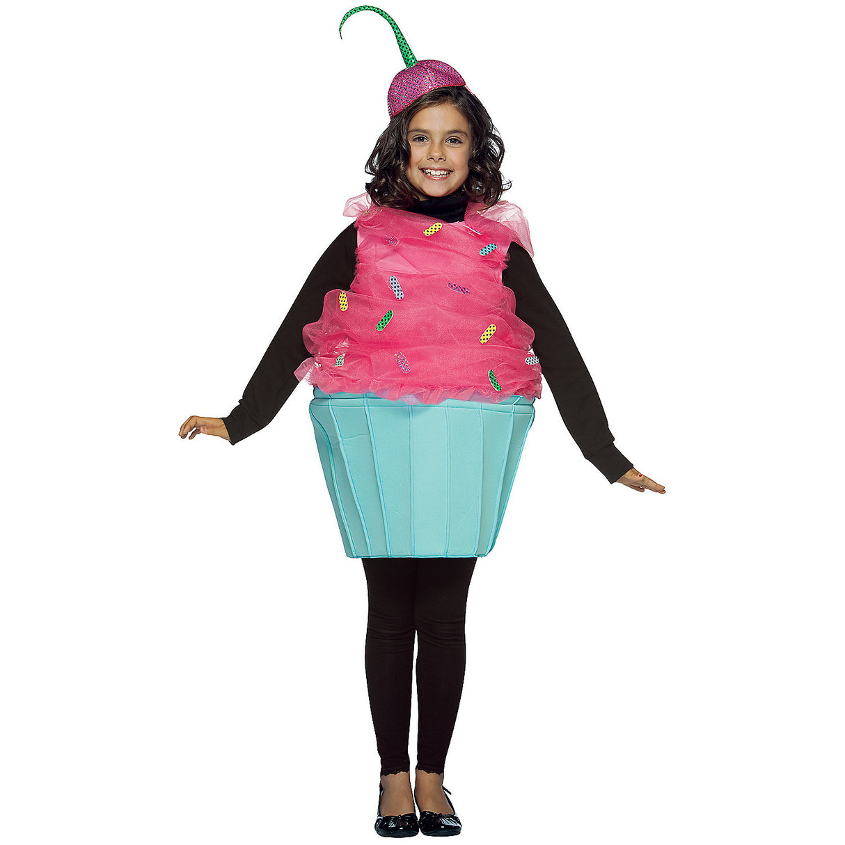 Delicious Sweet Eat Cupcake Costume for Kids Halloween Parties Dress Up and Themed Events