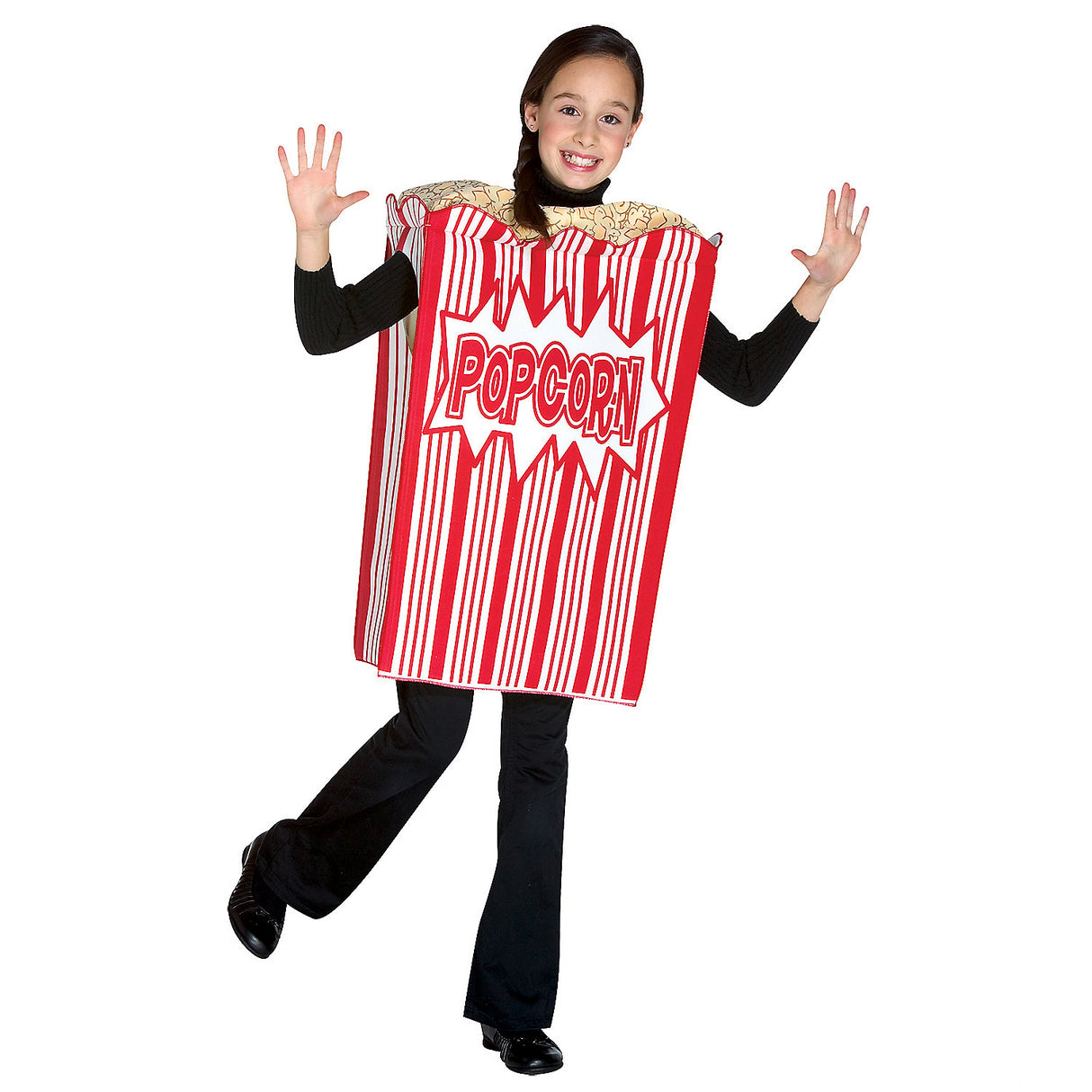 Child's Movie Night Popcorn Costume for School Events Halloween Parties and Memorable Photos