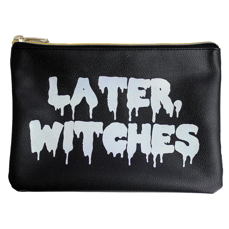 Fun Makeup Bag Later Witches Perfect for Halloween or Everyday Use for Practical and Stylish Storage