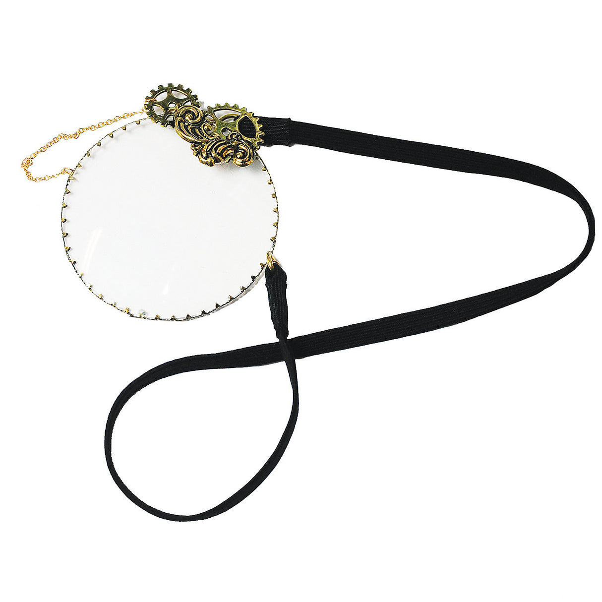 Steampunk Moncle Eye Patch with Gears for Costumes Parties and Theatrical Performances