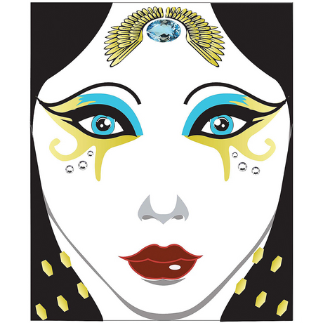 Face Decal Egyptian