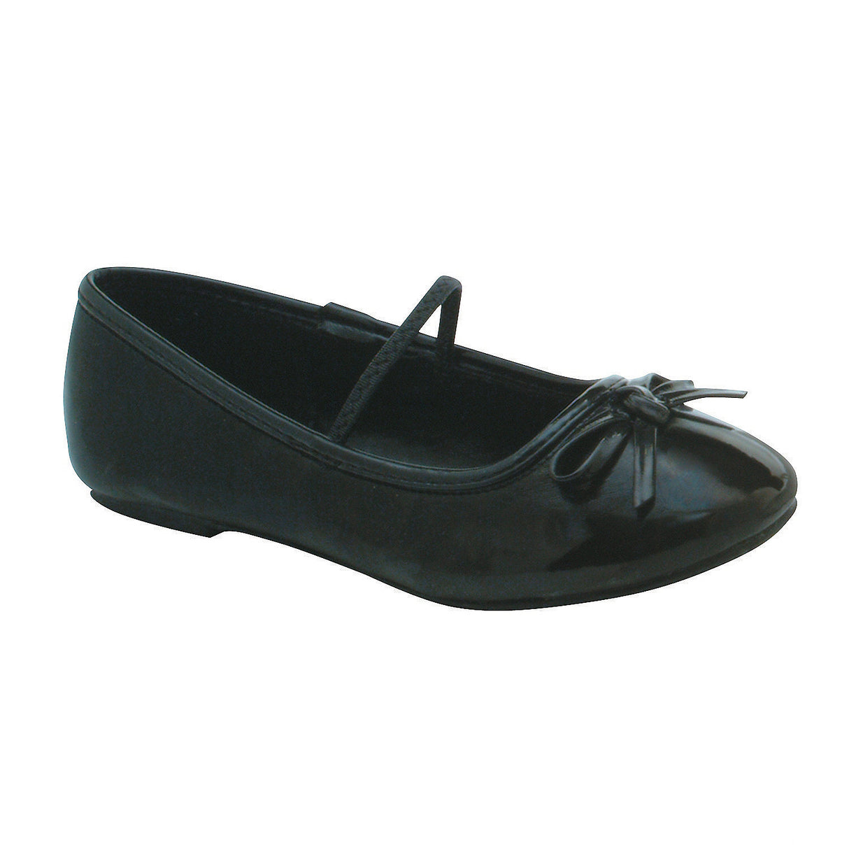Stylish Ballet Flat Black Shoes for Dance Classes Halloween Parties and Everyday Wear