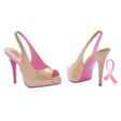 Pink Ribbon Slingback Shoe