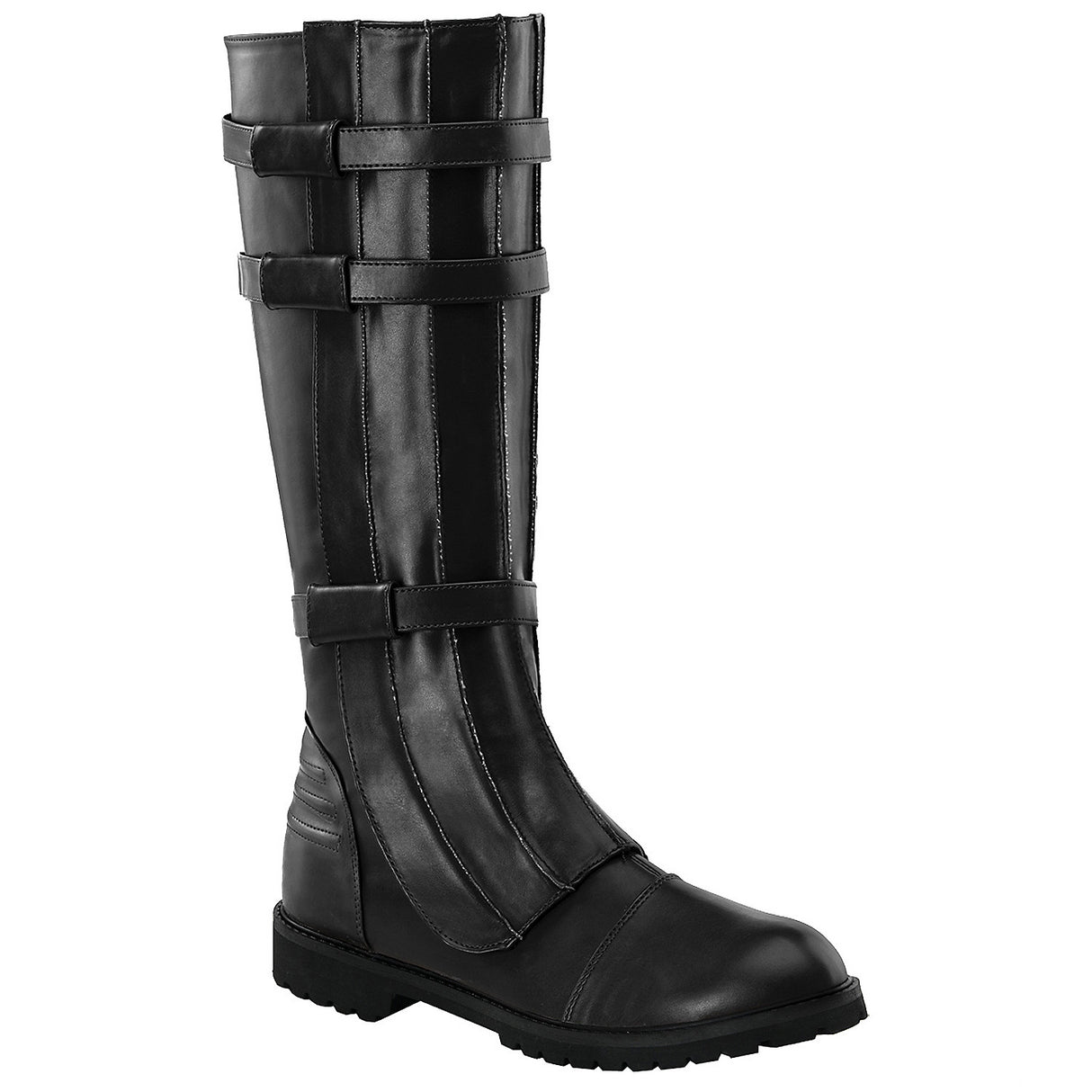 Imposing Walker 130 Black Boots for Galactic Costume Adventures Halloween and Superhero Events