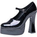Black platform Mary Jane costume shoes