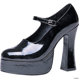 Platform Maryjane Black Shoes