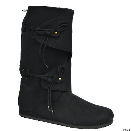 Renaissance Black Tall Boots