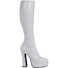 Chacha White Boots
