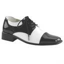 Men's Oxford Black And White Shoes
