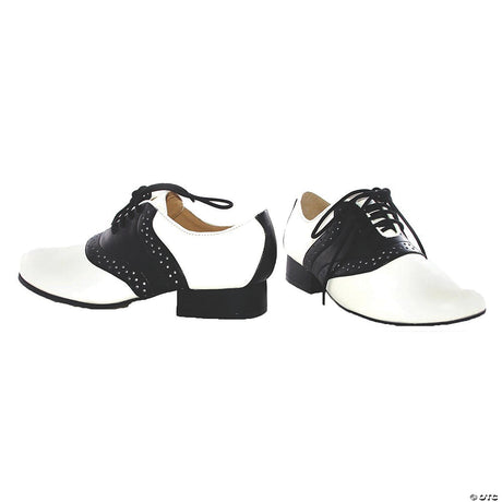 Black and White Saddle Shoes
