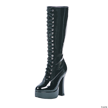 Easy Lace Black Boots