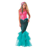 Enchanting Women's Mermaid Costume for Halloween Parties Dress Up and Underwater Themes