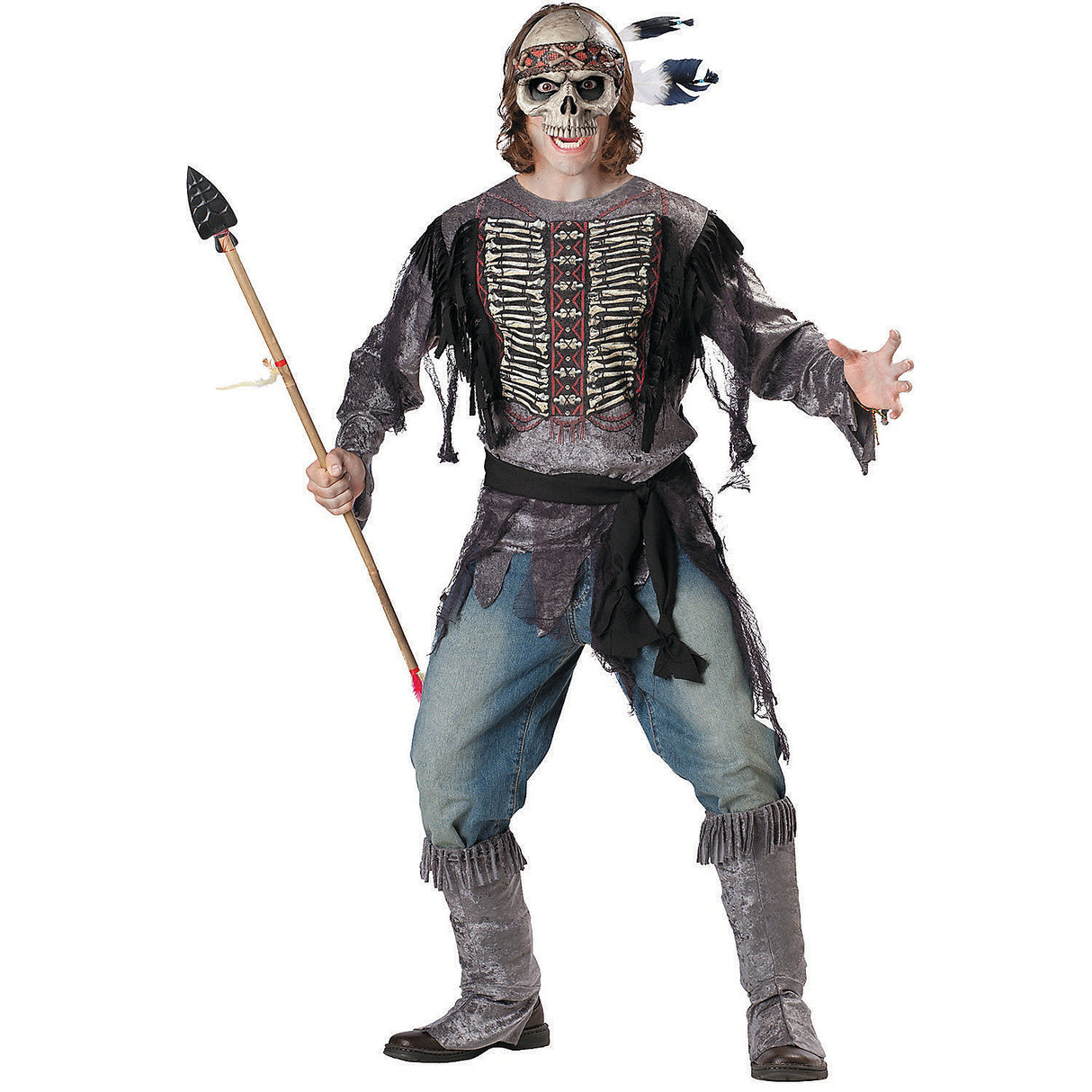 Men's Warrior Costume for Halloween Parties and Costume Events