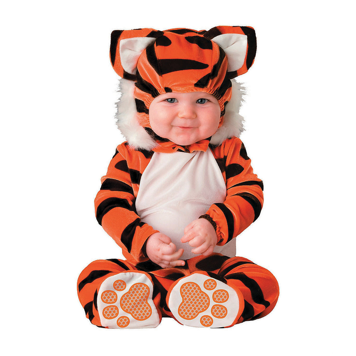 Adorable Infant Tiger Tot Costume for Halloween Parties and Cute Photo Opportunities