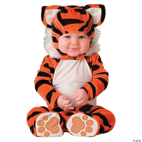 Adorable Infant Tiger Tot Costume for Halloween Parties and Cute Photo Opportunities