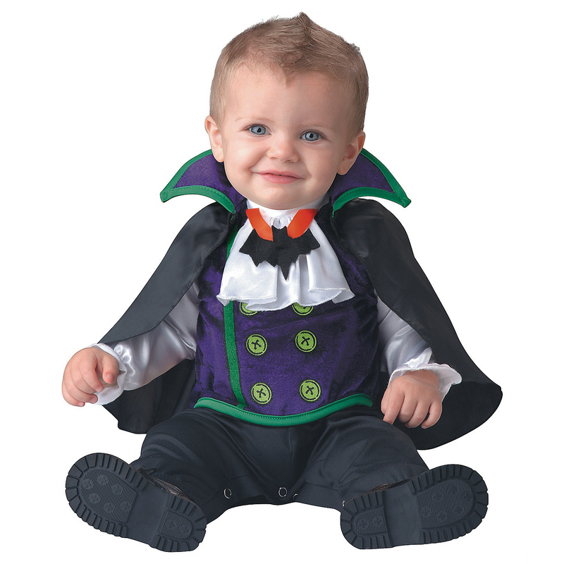 Infant Count Cutie Halloween Costume - Adorable Vampire Outfit for Babies product image showing key details