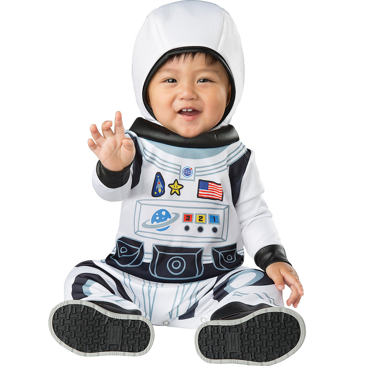 Adorable Astronaut Costume for Toddler Photo Ops and Family Themes Halloween