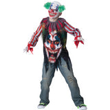 Evil Clown Costume for Halloween Parties Dress Up and Scary Themed Events